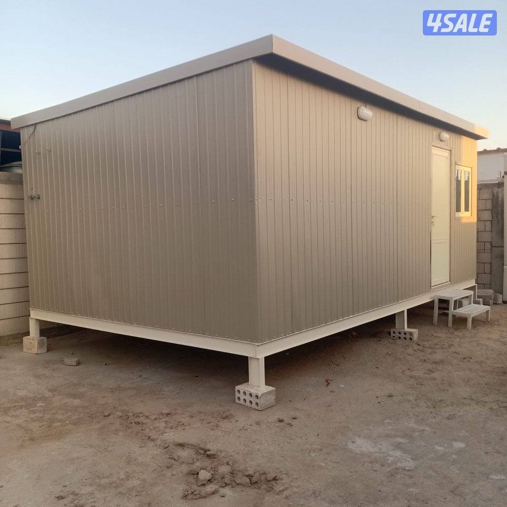 للبيع شاليه جديد قياس 6 متر في 3.75 متر مع دوره مياه ومطبخ تحضيري3