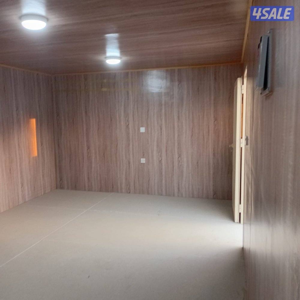 للبيع شاليه جديد قياس 6 متر في 3.75 متر مع دوره مياه ومطبخ تحضيري5