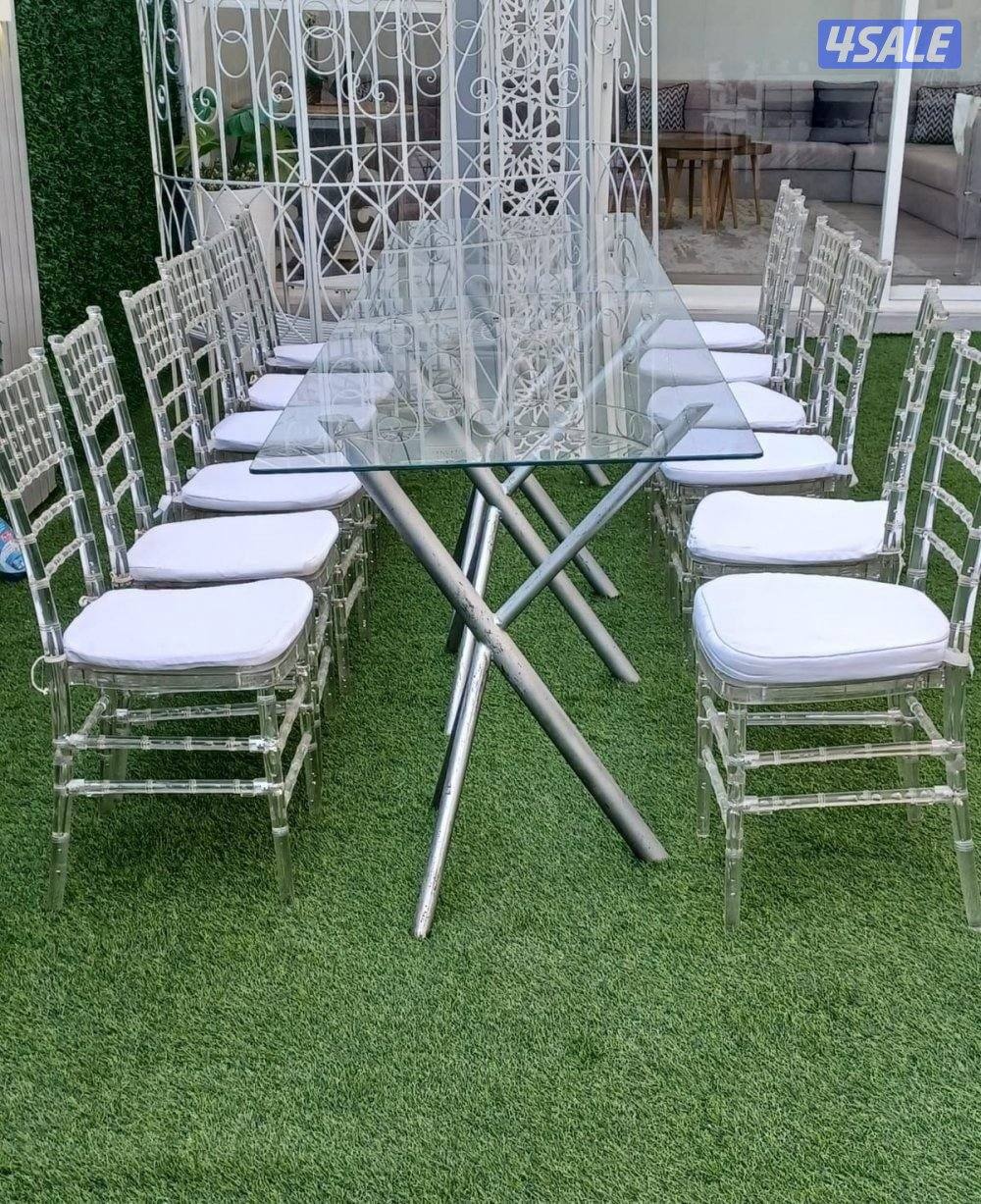 كراسي طاولات كنف مكيفات خدمة ضيافه كوشة عرس زينة تسكيرة ممرات بركن11