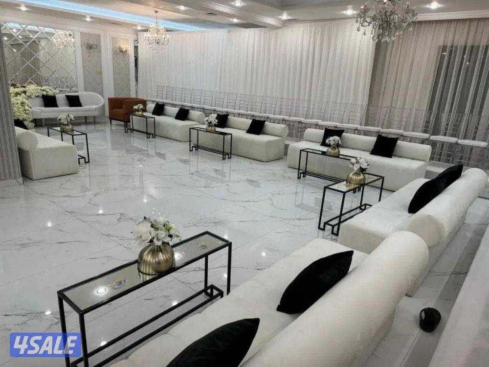 كراسي طاولات كنف مكيفات خدمة ضيافه كوشة عرس زينة تسكيرة ممرات بركن12