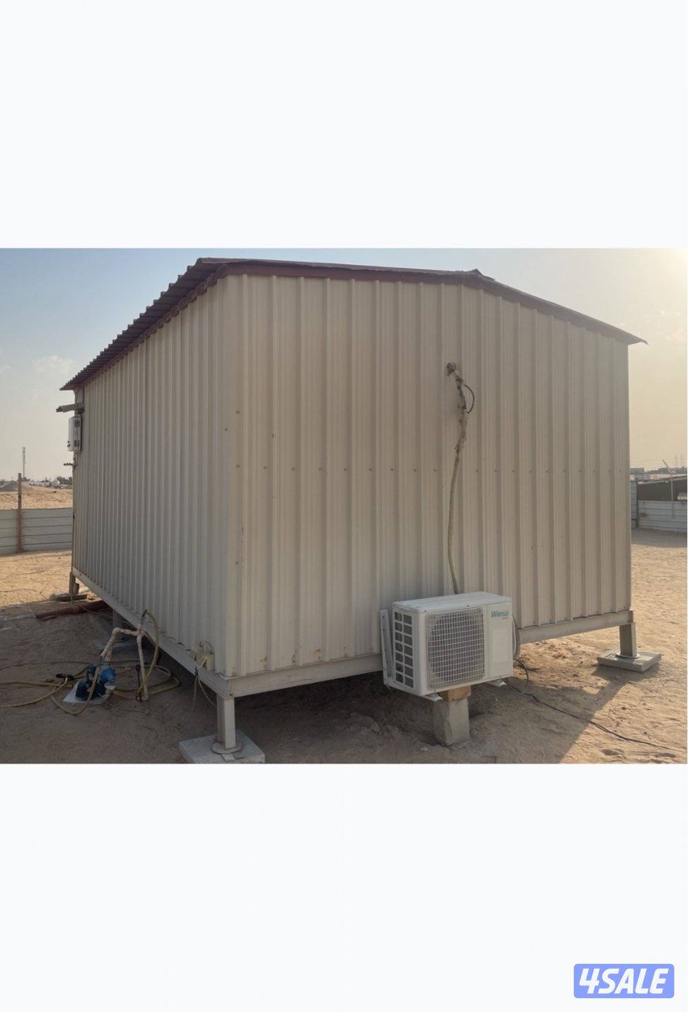 للبيع شاليه ثابت مقاس ٦ في ٤6