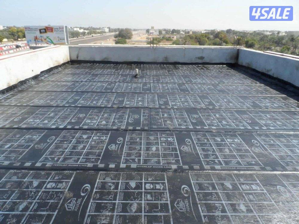 عازل مائي وحرار رش امريكي جميع الاسطح والمنازل والحمامات بافضل الخدمات9