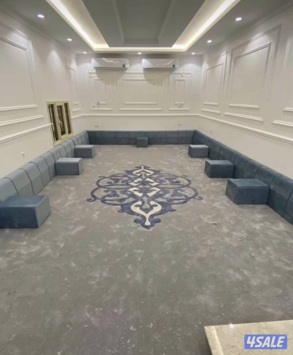 تفصيل وتنجيد مخاد ومراكي اسفنج البغلي وسعودي ولدينا ستاير رول وسجاد قص5