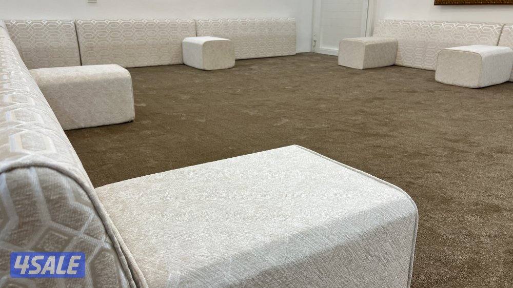 تفصيل وتنجيد مخاد ومراكي اسفنج البغلي وسعودي ولدينا ستاير رول وسجاد قص7