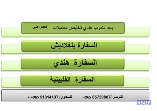 يوجد مندوب تخليص السفارة0