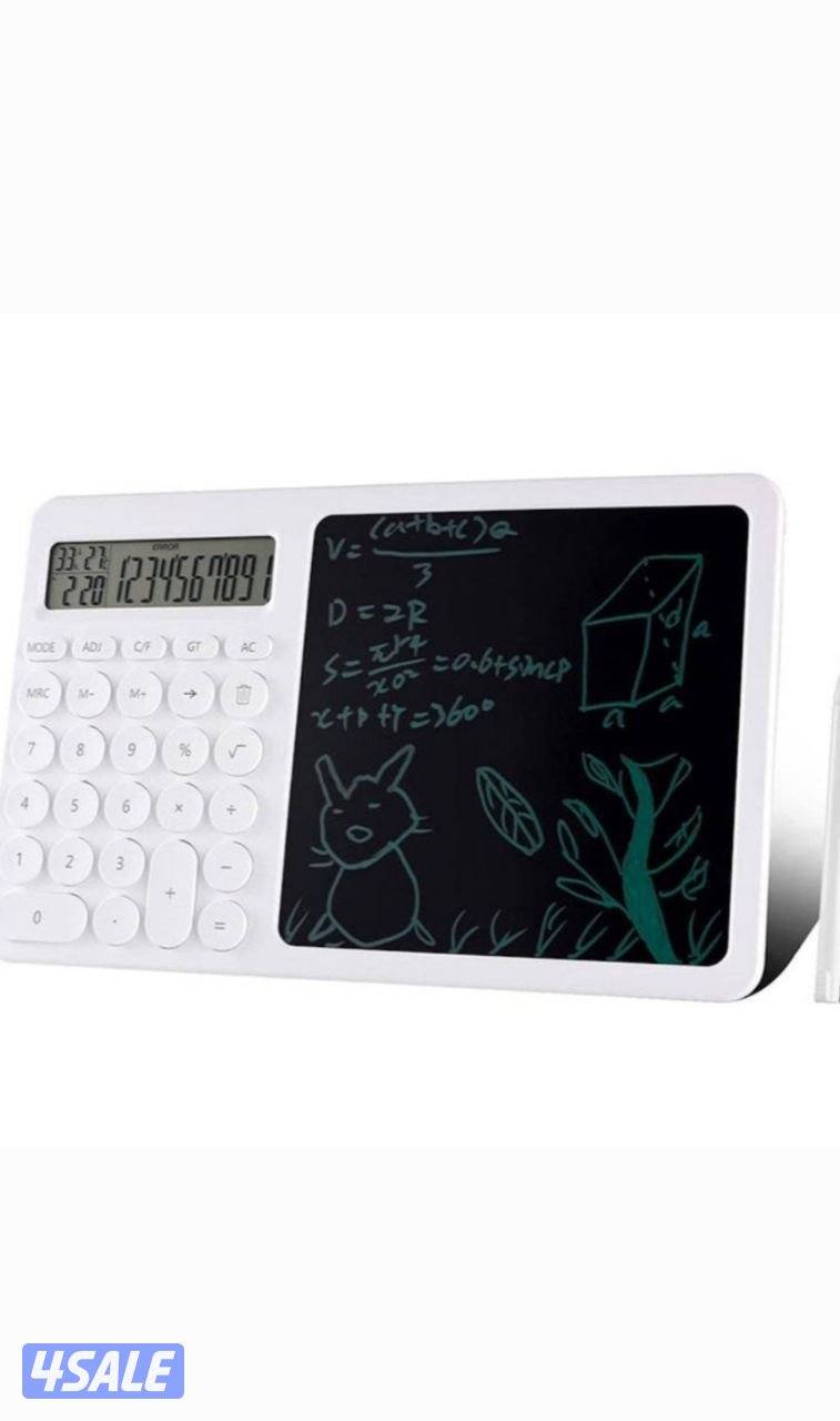 آلة حاسبة ولوح كتابة بشاشة LCD2