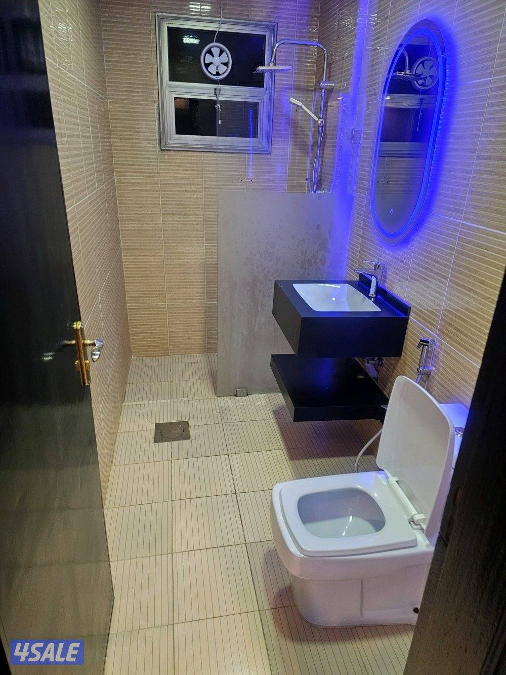 شقه للايجار بالمبهبوله   غرفتين  تشطيب سوبر ديلوكس8