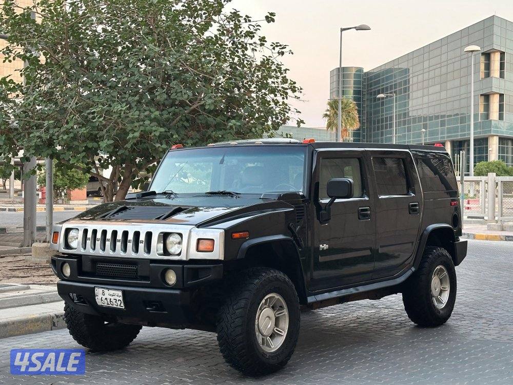 للبيع وانيت همر H2 موديل 2004 وارد الوكاله0