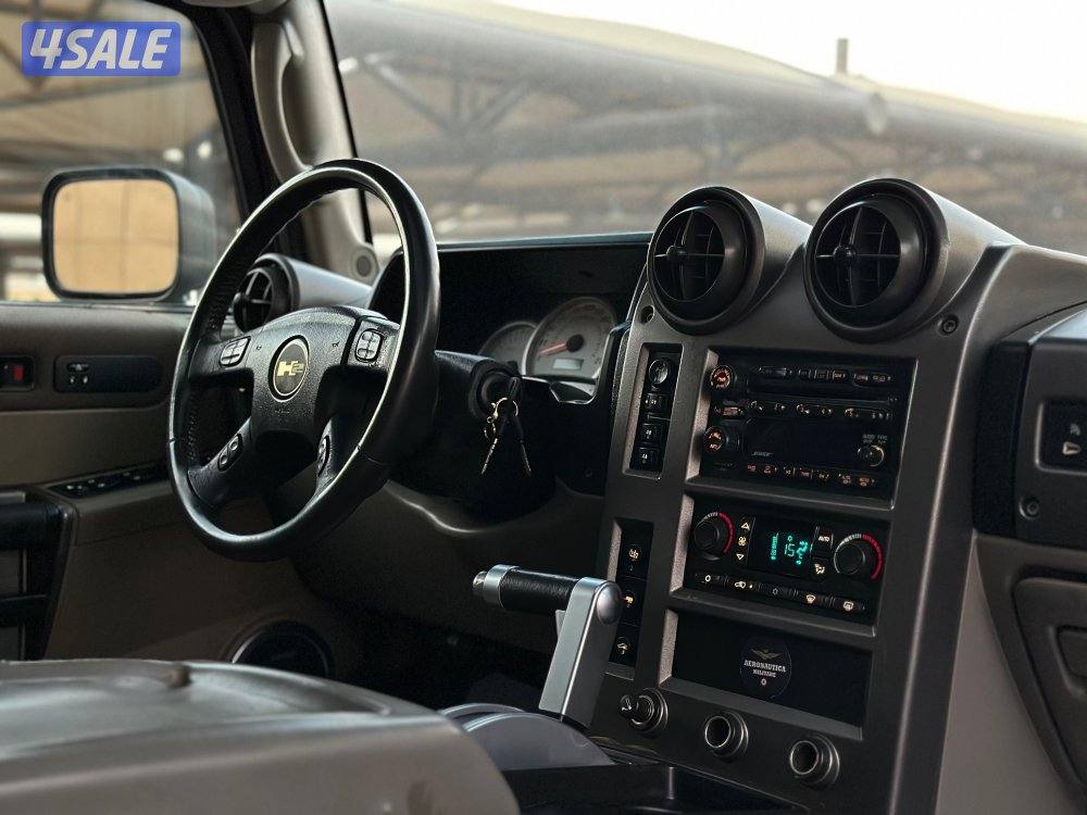 للبيع وانيت همر H2 موديل 2004 وارد الوكاله7