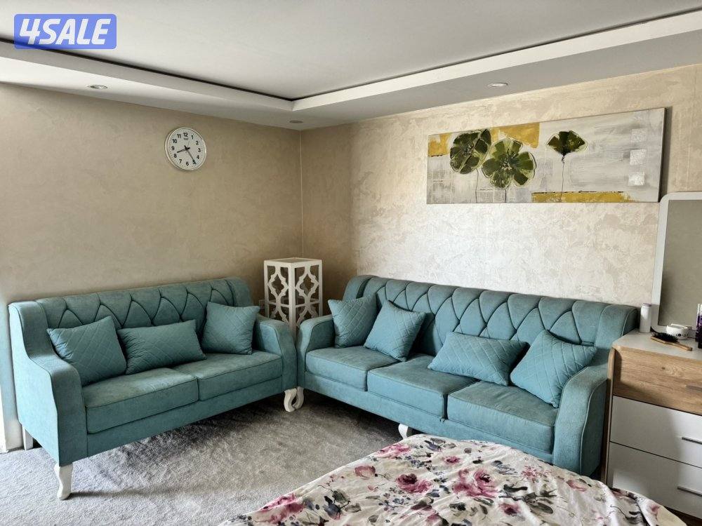 شاليه ٦+٤ عوازل دبل غرفة نوم وكنب وسرير وتكييف وتلفزيون وسخان استخدام1