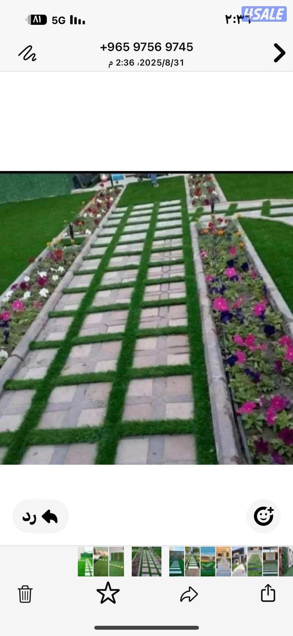 تنسيق حدائق وتركيب الثيل الصناعي وازرع الثيل الطبيعي بأقل الأسعار0