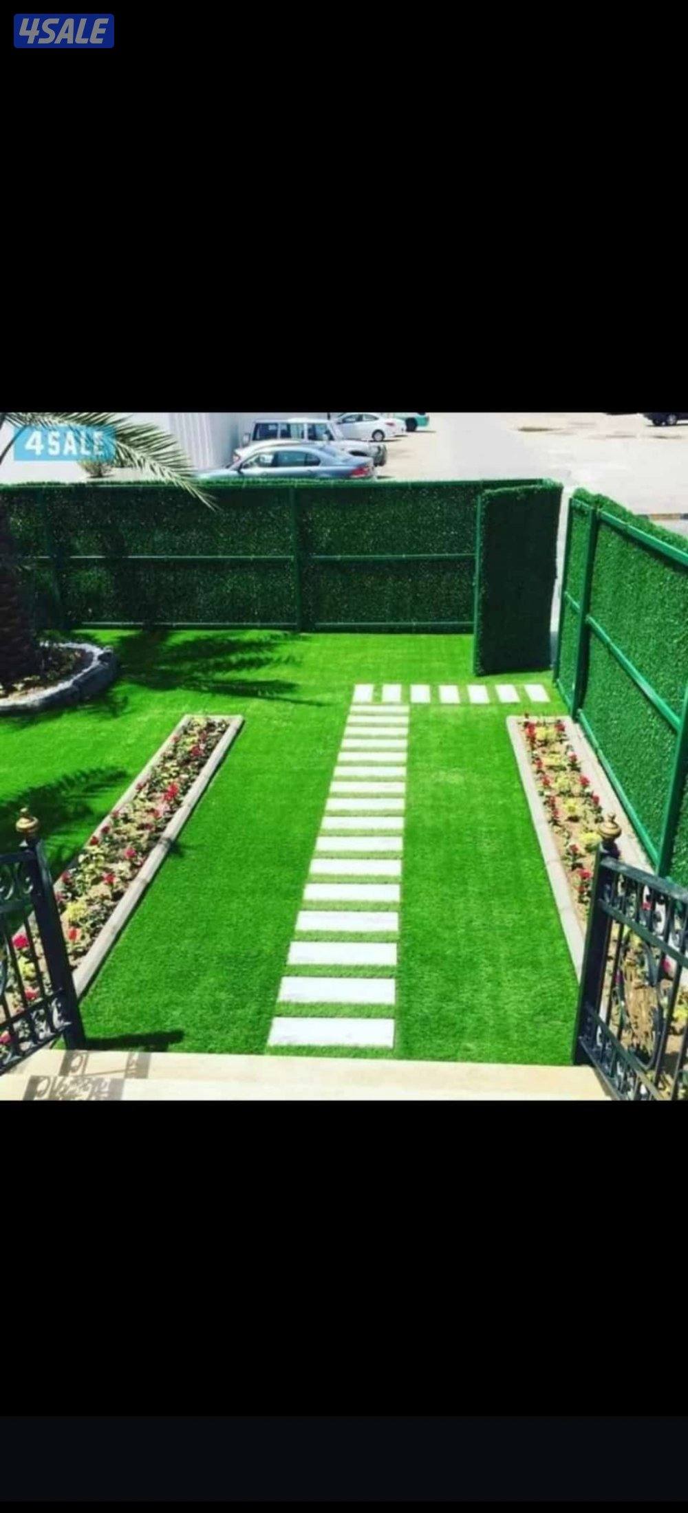 تنسيق حدائق وتركيب الثيل الصناعي وازرع الثيل الطبيعي بأقل الأسعار3