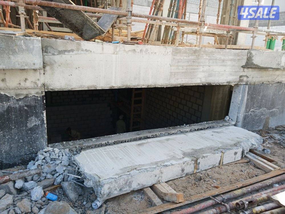 قص خرسانه بالليزر قص ابواب ودرايش عمل فتحات كور بالليزر11