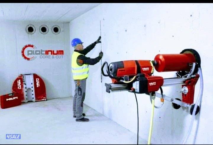 قص خرسانه بالليزر قص ابواب ودرايش عمل فتحات كور بالليزر14