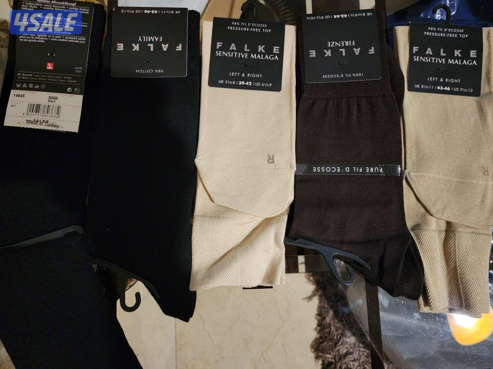 جوارب رجالي ماركة falke صناعة المانيا وسوريا وتركيا وسلوفاكيا0