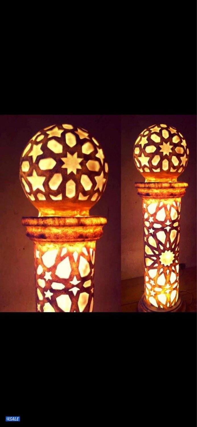 اضاءات فايبر كهربائيه خارجية للحدائق2