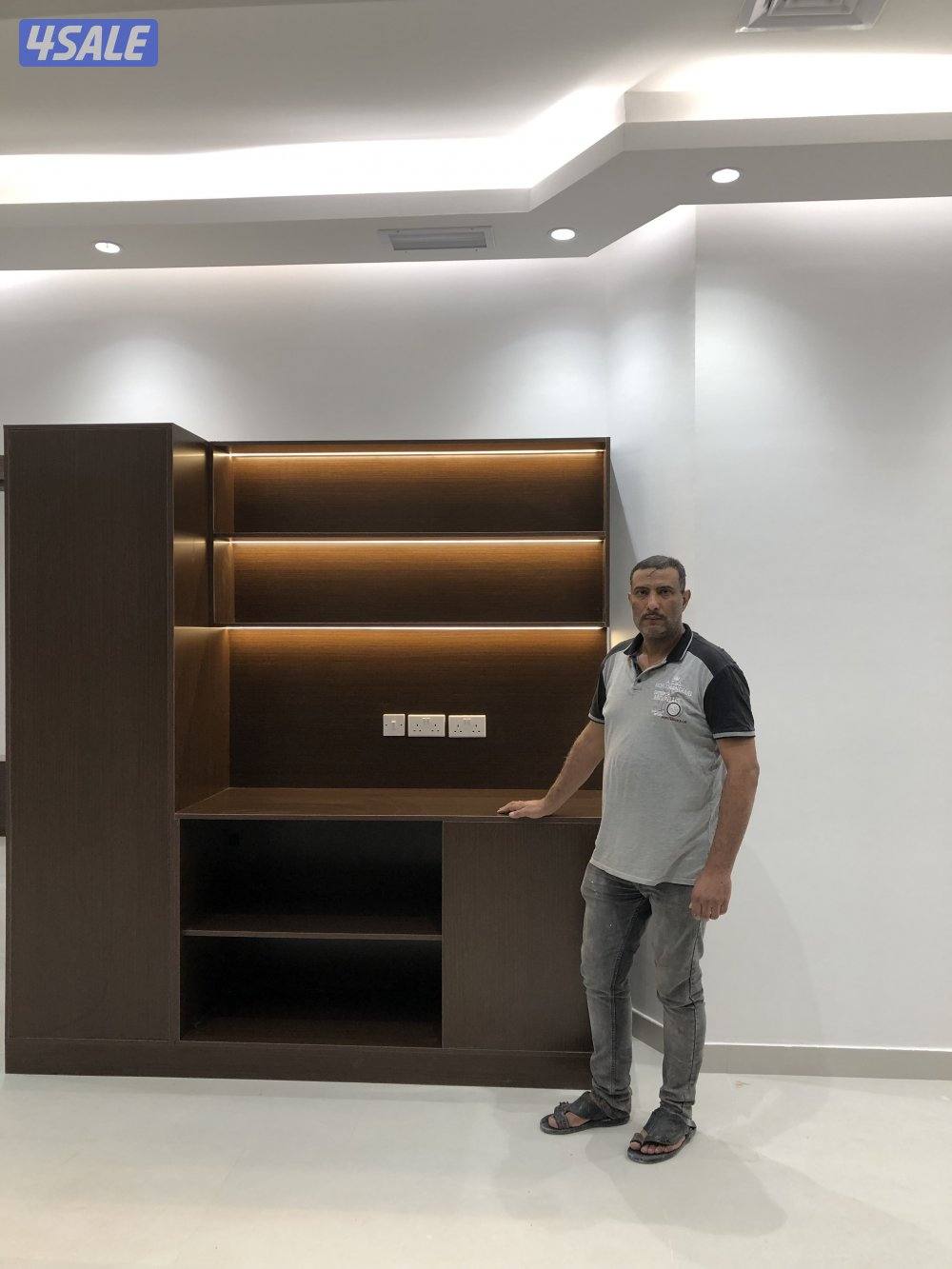 اصباغ وديكورات ورق جدران  بديل خشب وجبسبورد و بديل رخام7