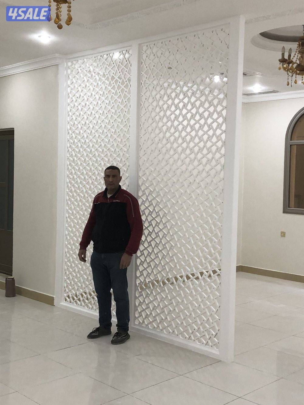 اصباغ وديكورات ورق جدران  بديل خشب وجبسبورد و بديل رخام11