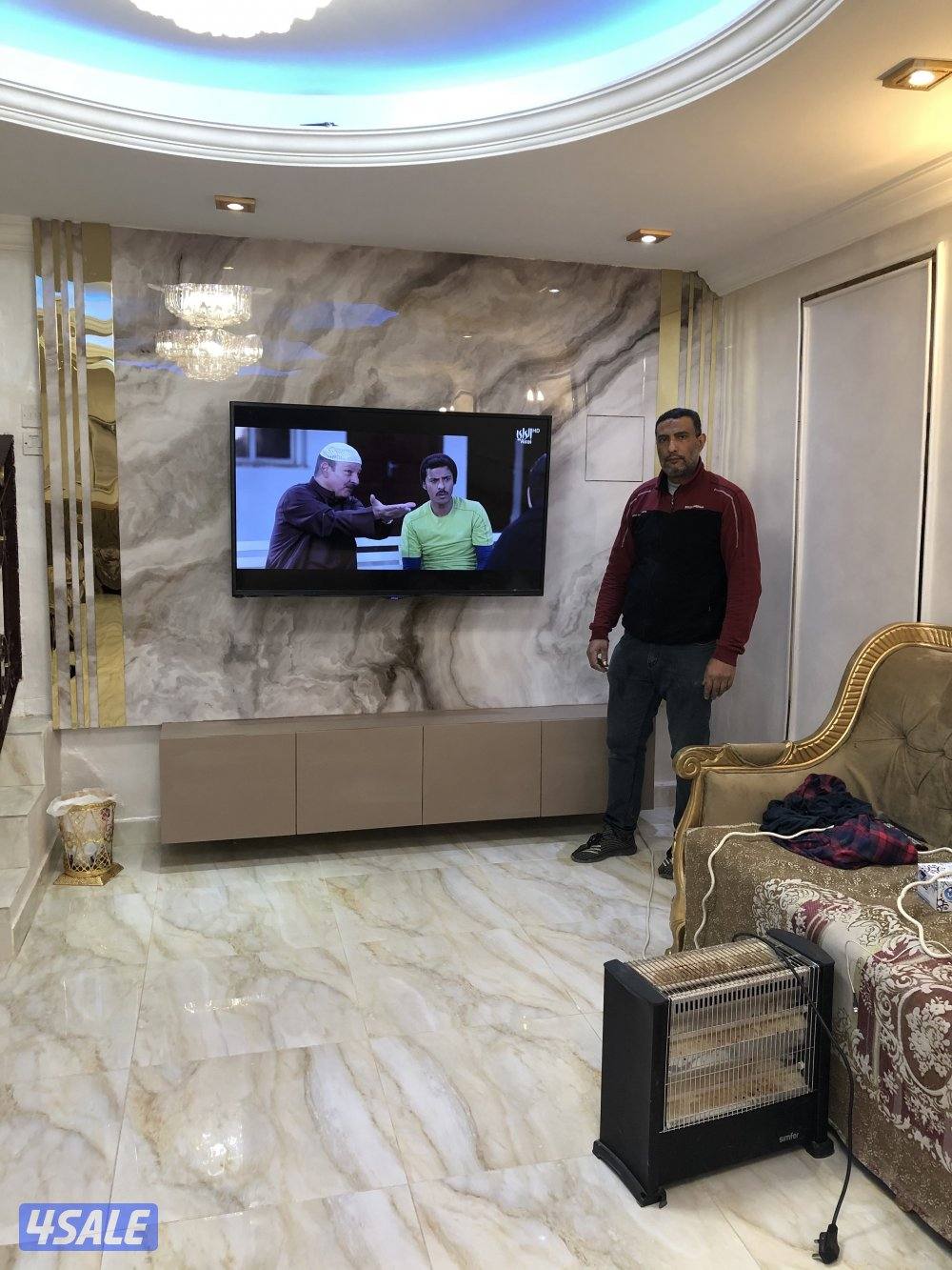 اصباغ وديكورات ورق جدران  بديل خشب وجبسبورد و بديل رخام12