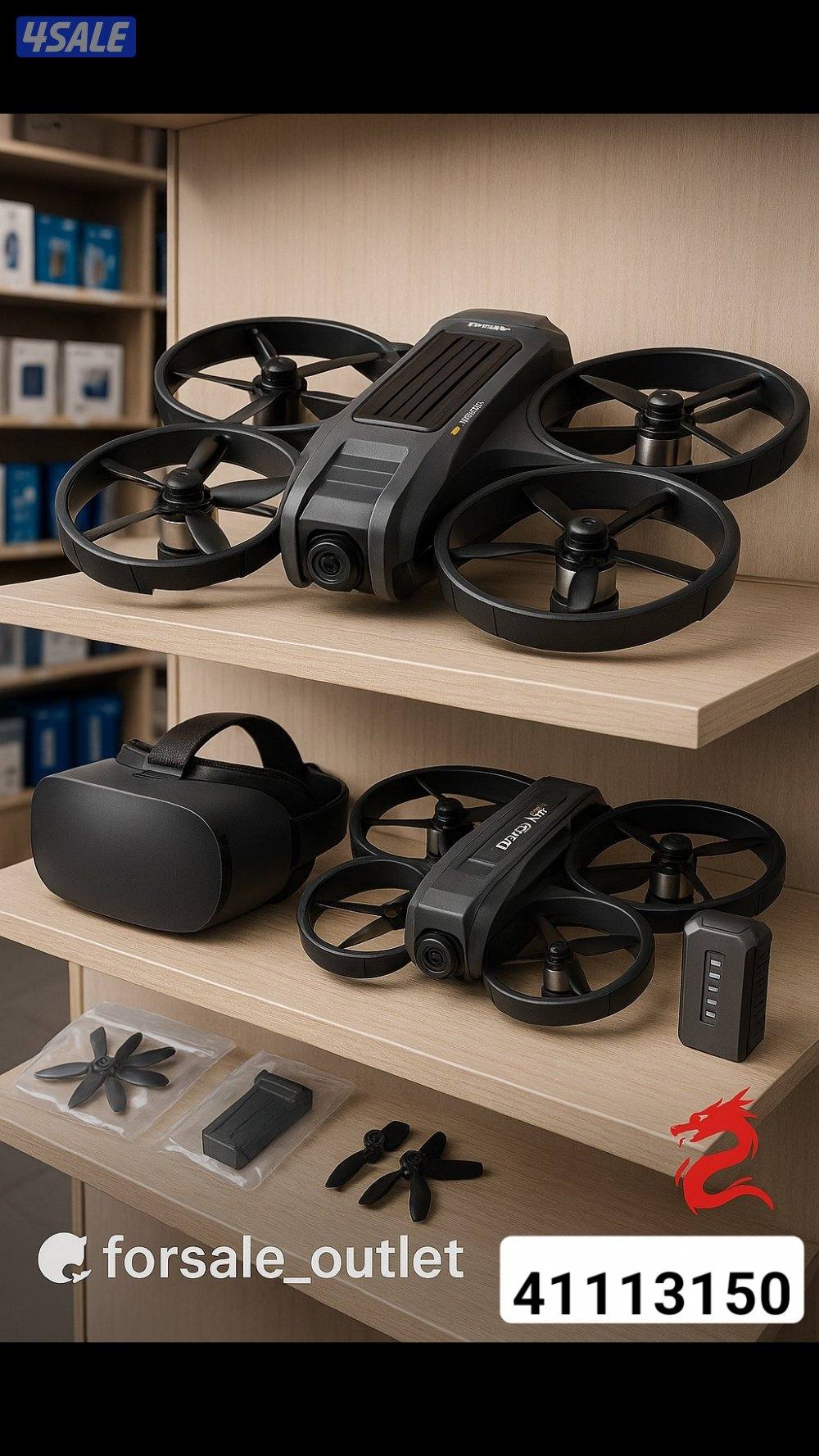 طائرة درون ال VR النظارة السنمائية2