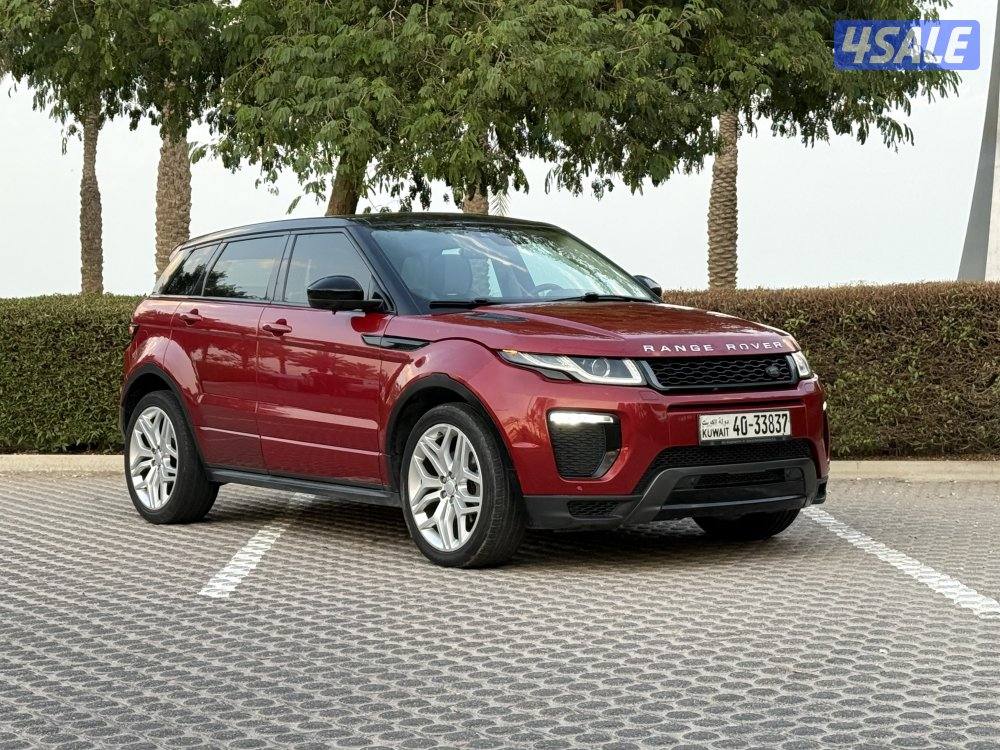 للبيع رنج روفر ايفوك 2017 فل اوبش بحاله نظيفه1