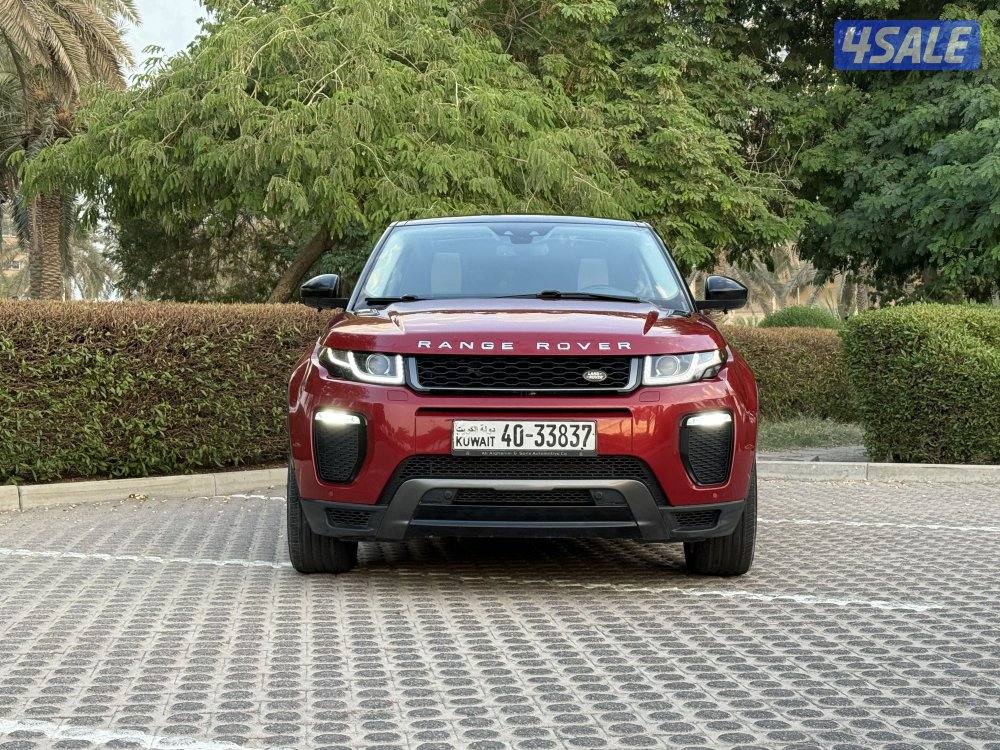 للبيع رنج روفر ايفوك 2017 فل اوبش بحاله نظيفه4