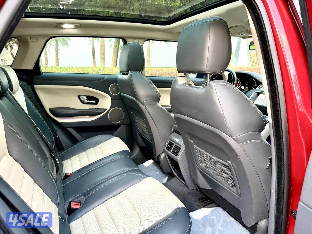 للبيع رنج روفر ايفوك 2017 فل اوبش بحاله نظيفه8