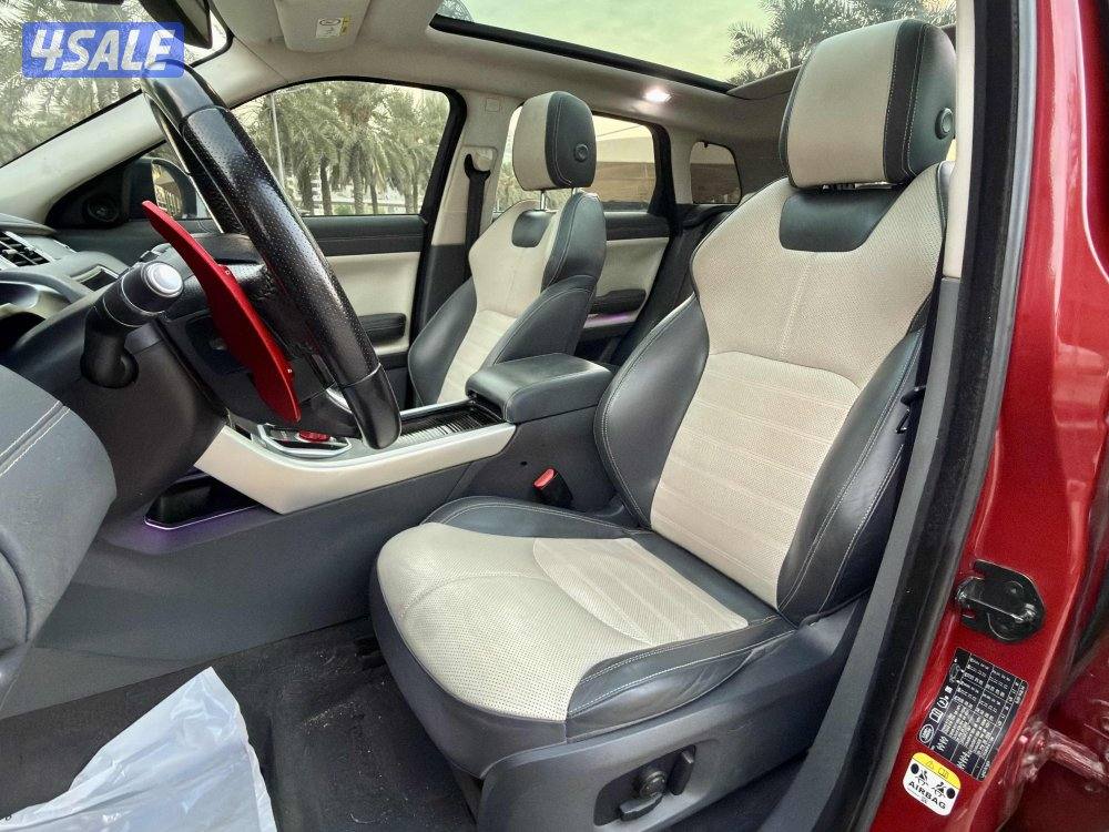 للبيع رنج روفر ايفوك 2017 فل اوبش بحاله نظيفه13