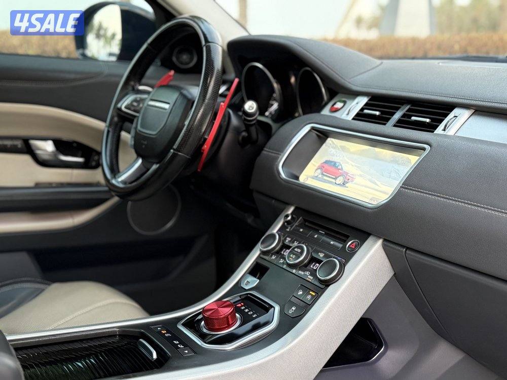 للبيع رنج روفر ايفوك 2017 فل اوبش بحاله نظيفه15