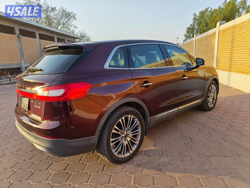 للبيع لينكولن  mkx  2018 عنابي ماشي 47 الف فقط.المالك الاول.1