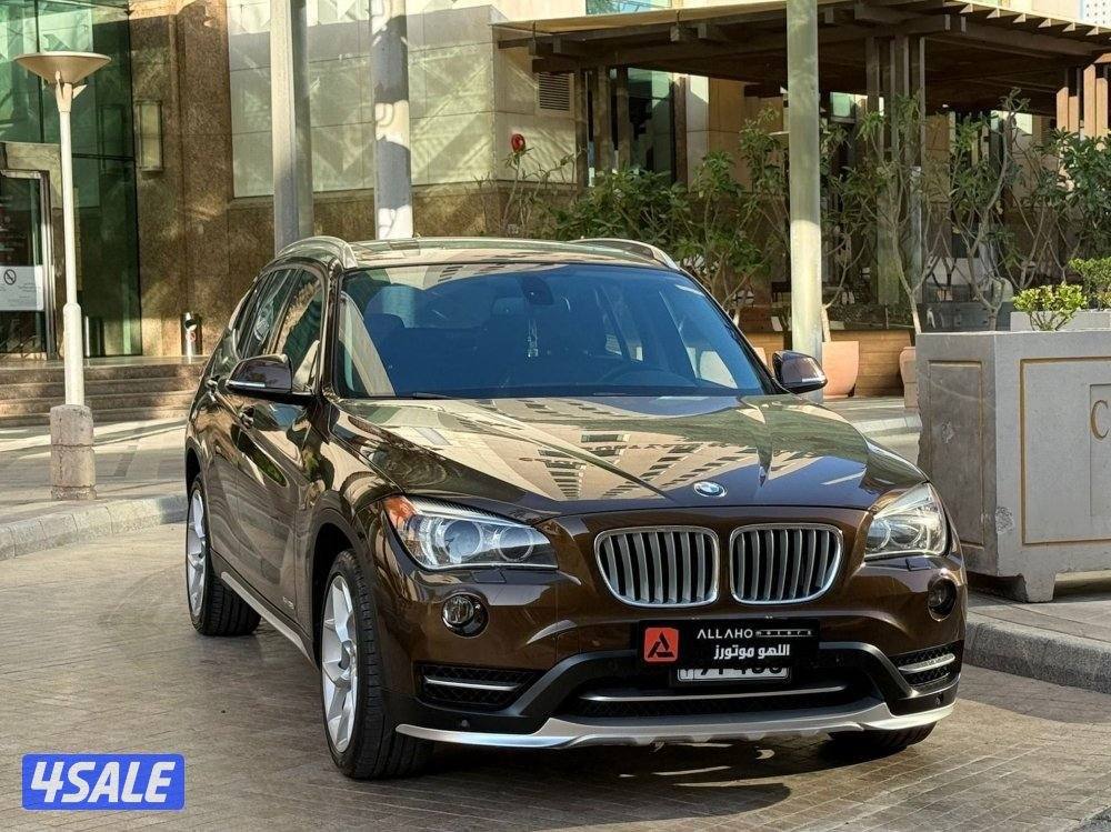 بي ام دبليوX1 V6موديل2015 عداد138الف وارد امريكا سيرفس منتظم في الغانم0