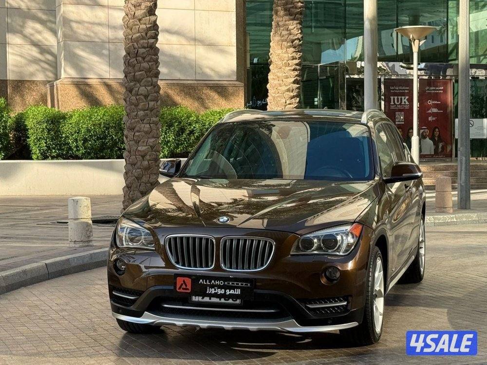 بي ام دبليوX1 V6موديل2015 عداد138الف وارد امريكا سيرفس منتظم في الغانم1