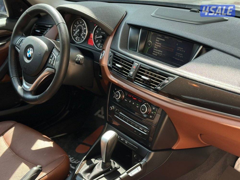 بي ام دبليوX1 V6موديل2015 عداد138الف وارد امريكا سيرفس منتظم في الغانم9