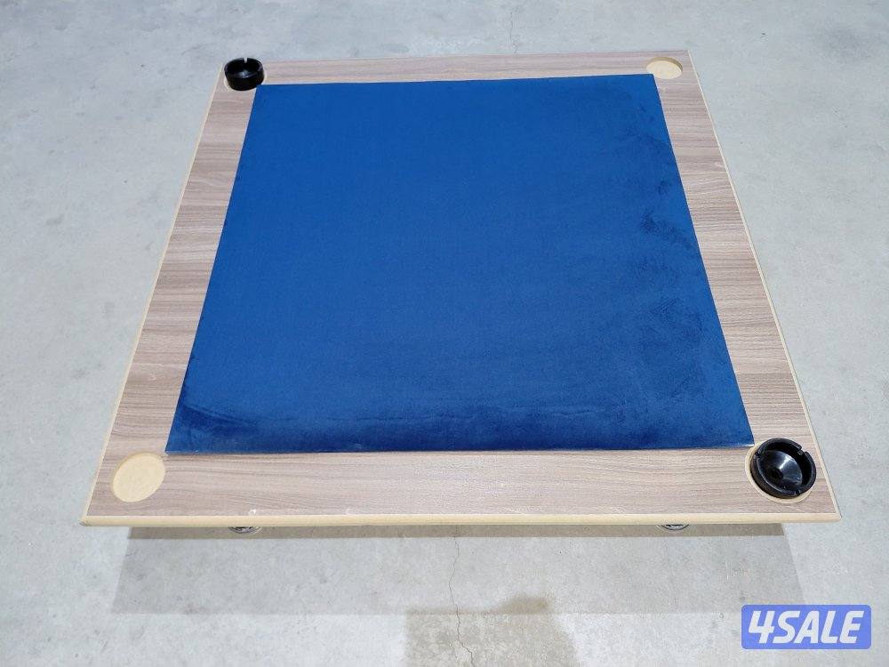 طاولة بلوت /جنجفة أرضية خشب مع جرس5