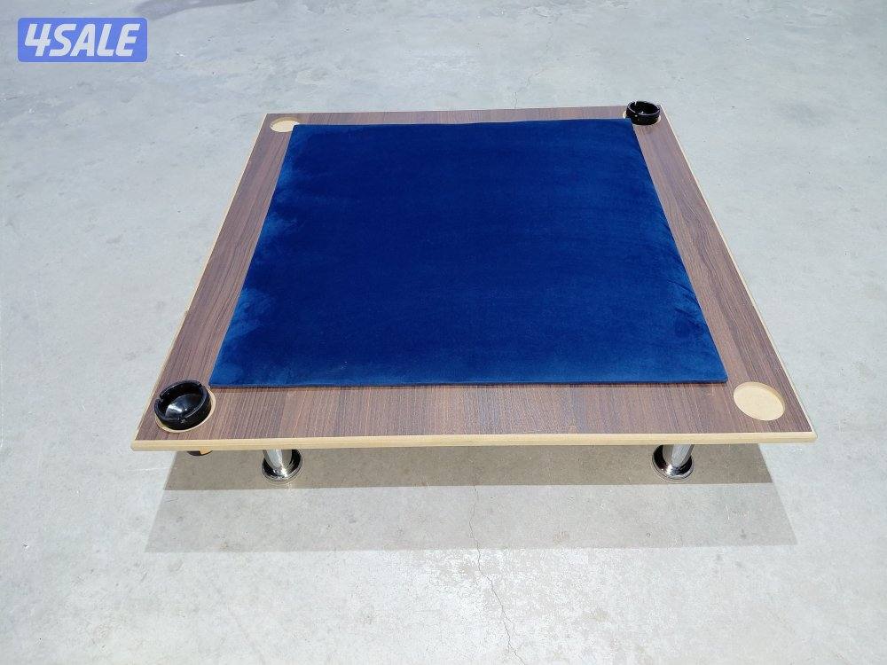 طاولة بلوت /جنجفة أرضية خشب مع جرس7