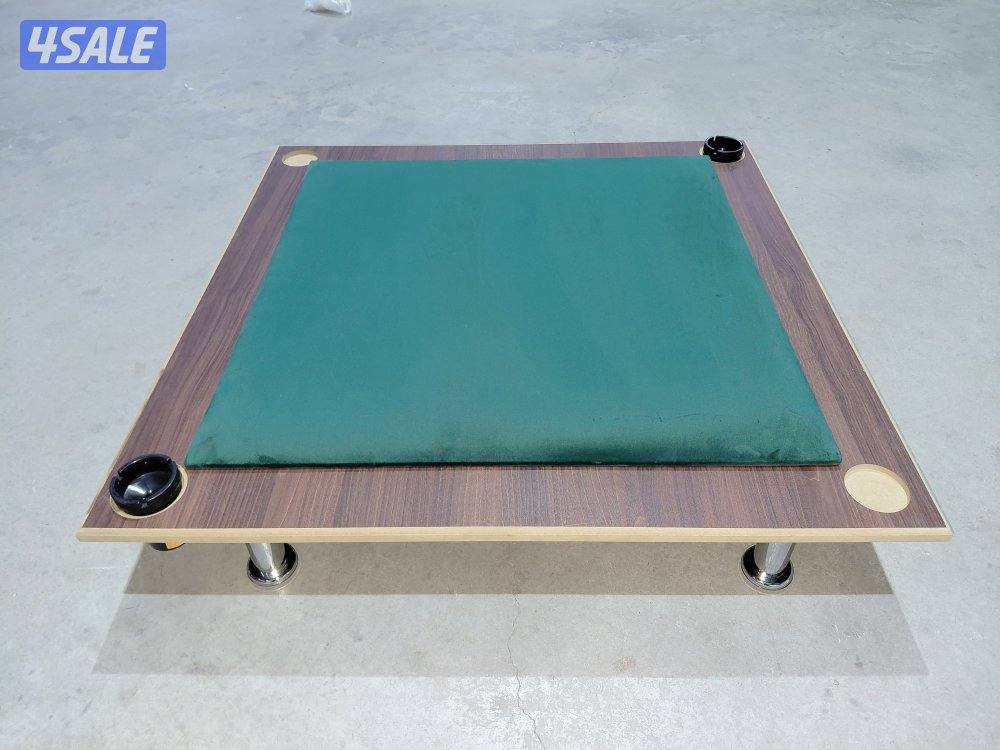 طاولة بلوت /جنجفة أرضية خشب مع جرس8