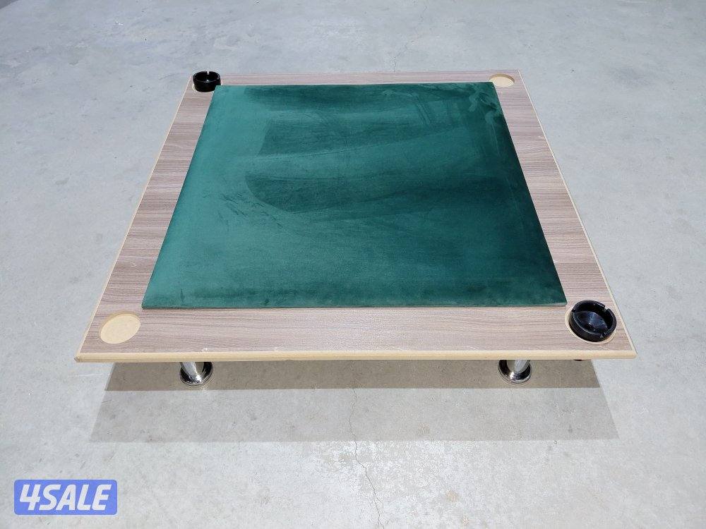 طاولة بلوت /جنجفة أرضية خشب مع جرس9