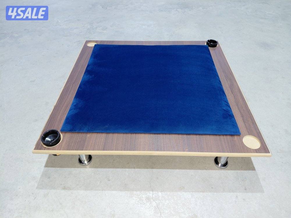 طاولة بلوت /جنجفة أرضية خشب مع جرس11