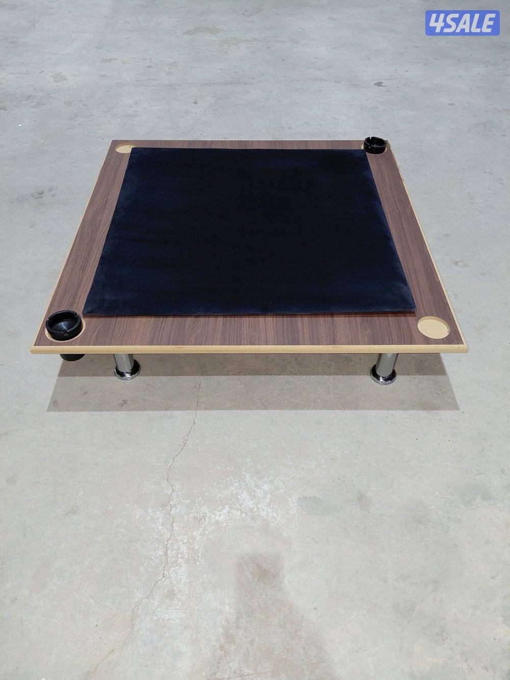 طاولة بلوت /جنجفة أرضية خشب مع جرس13