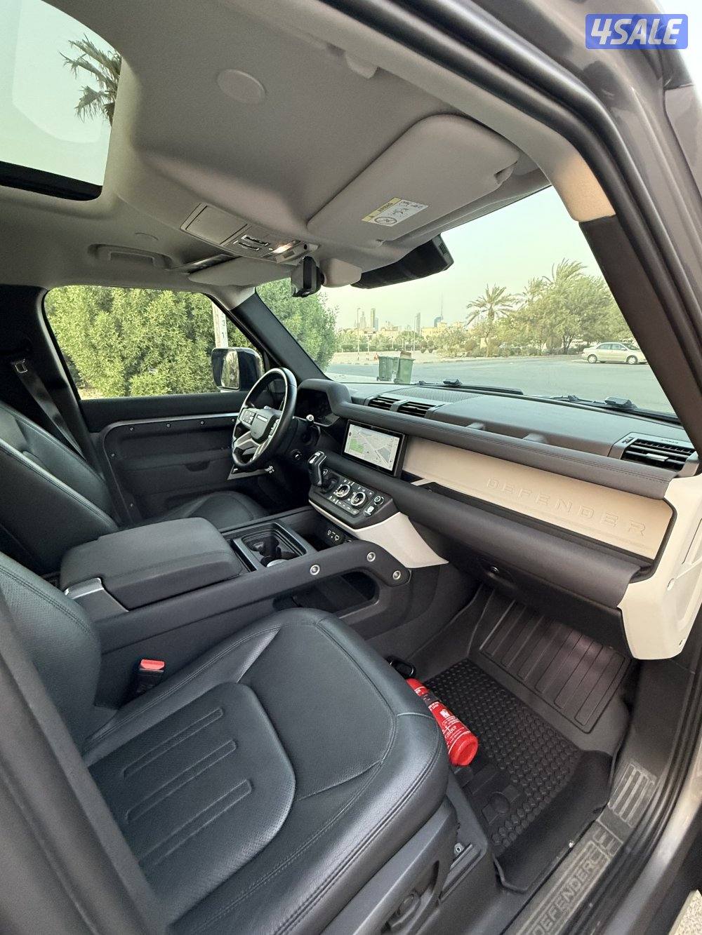 للبيع ديفندر ٦سلندر - صبغ وكاله - عداد ٩٨الف8