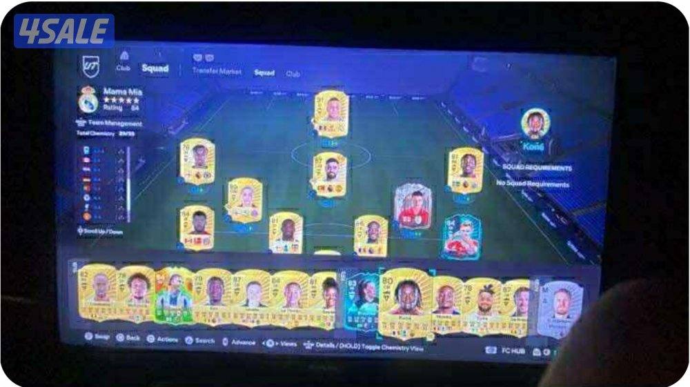 تشكيلات فيفا Fc26 بضمان محلنا بمجمع الرحاب10