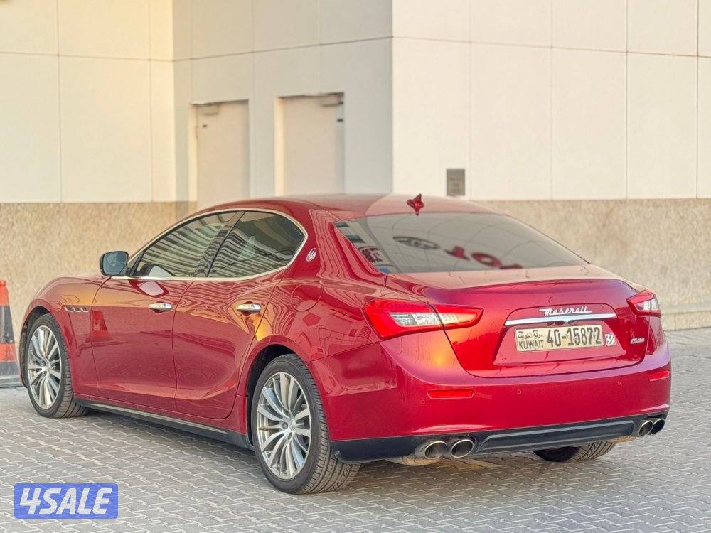 للبيع مازيراتي جيبلي موديل 20164