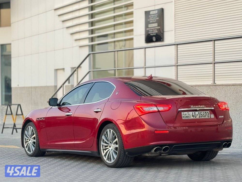 للبيع مازيراتي جيبلي موديل 20165