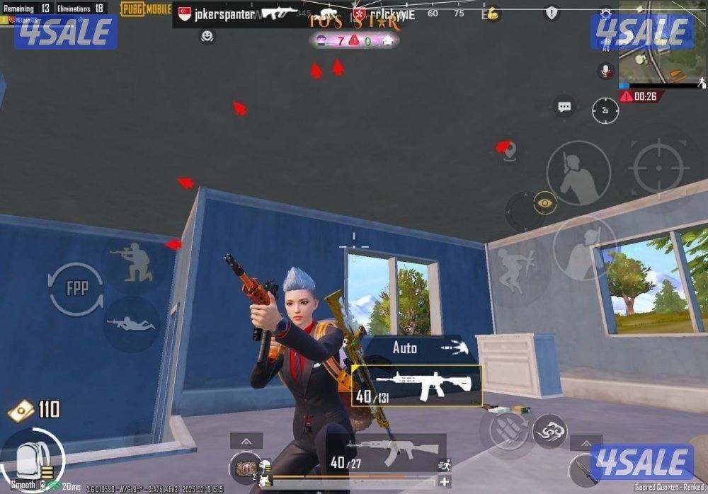 هاك ببجي ايفون اندرويد تفعيل فوري + بلياردو + متجر تطليقات بلس9