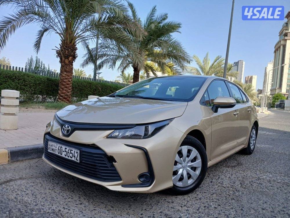 تويوتا كورولا 2022 ماشي ٥٨ كم بحاله ممتازه0