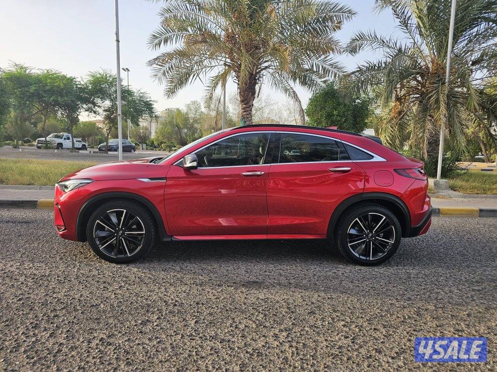 انفنتي QX 55 البابطين عداد ٧٥ الف تحت الكفالة2