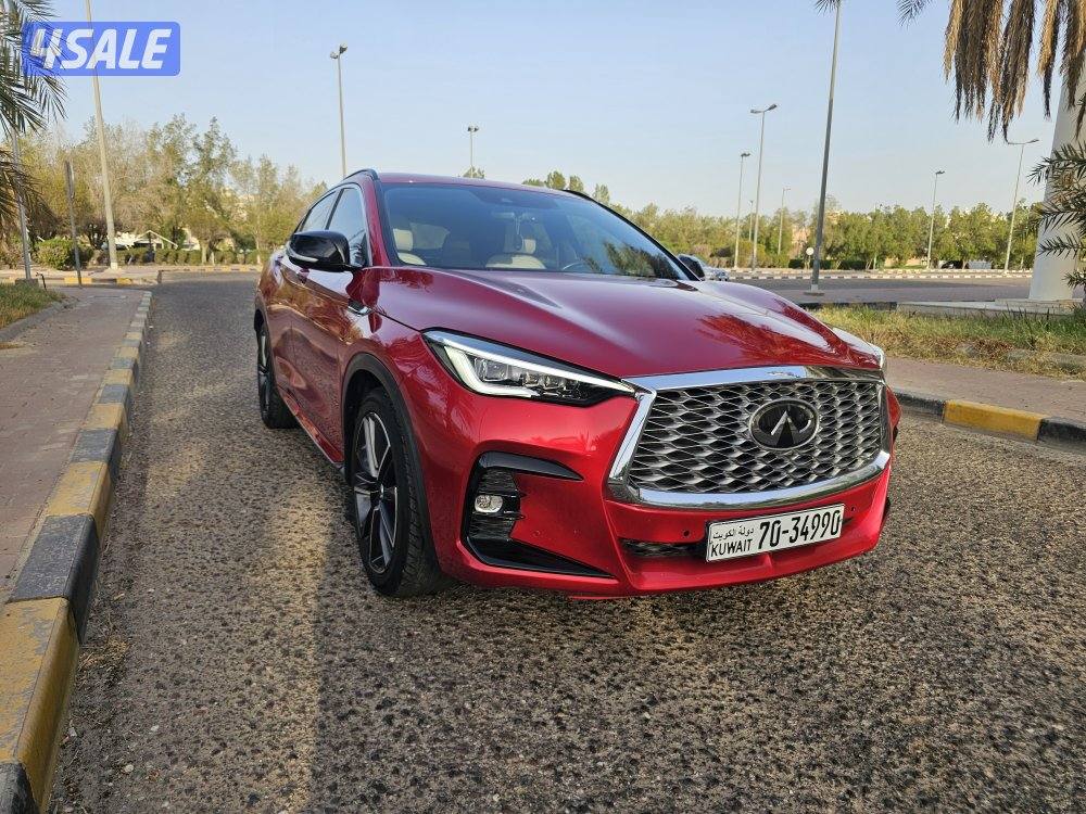 انفنتي QX 55 البابطين عداد ٧٥ الف تحت الكفالة5