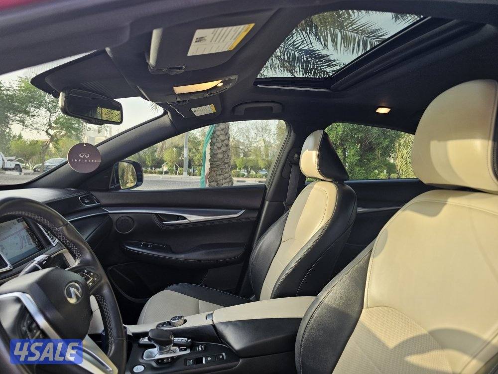 انفنتي QX 55 البابطين عداد ٧٥ الف تحت الكفالة8
