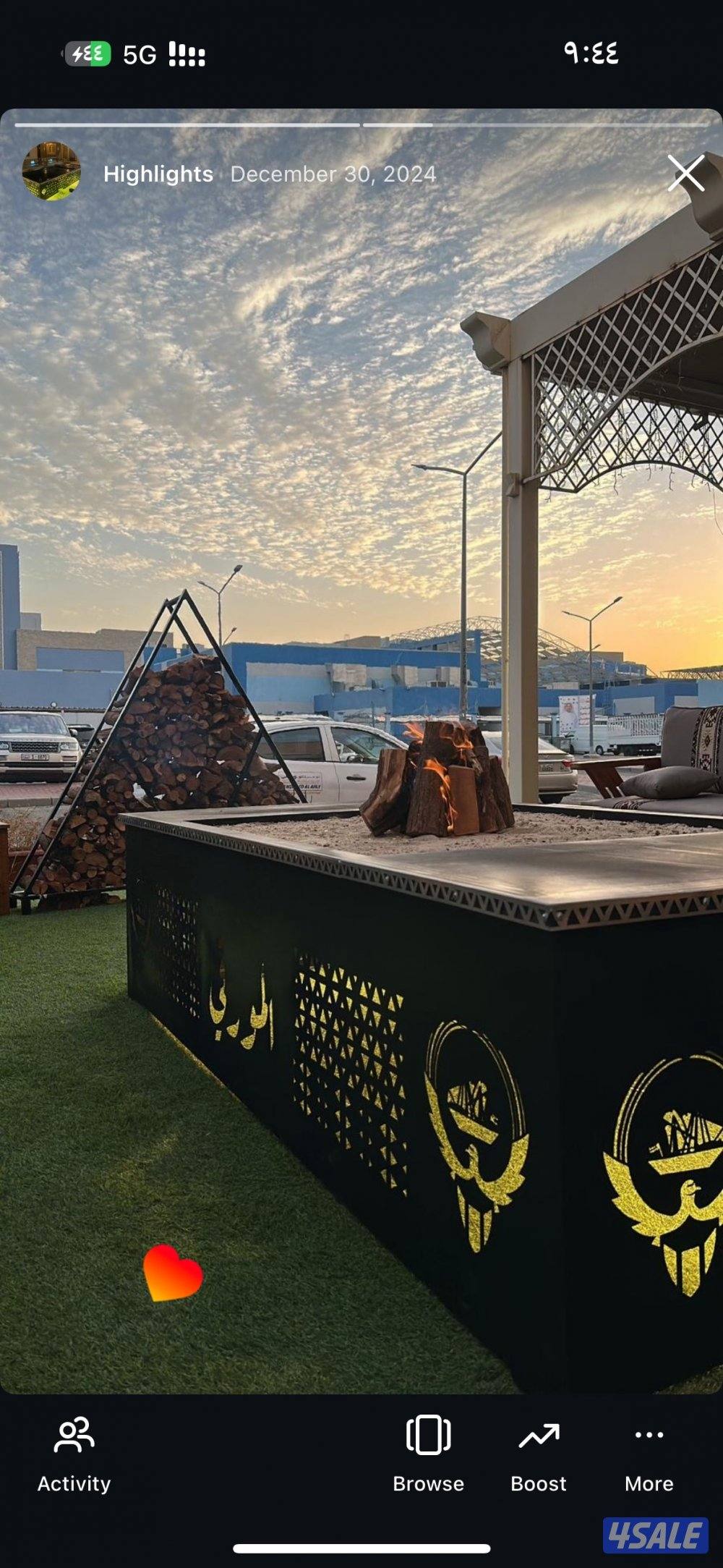 تفصال دوة ( مشب ) على حسب الطلب موقعنا على الانستقرام al_fakhamah010