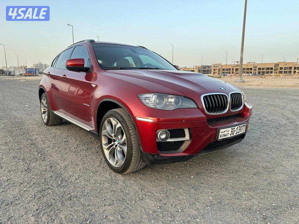 BMW X6 موديل ٢٠١٤ صبغ وكالة عداد قليل0